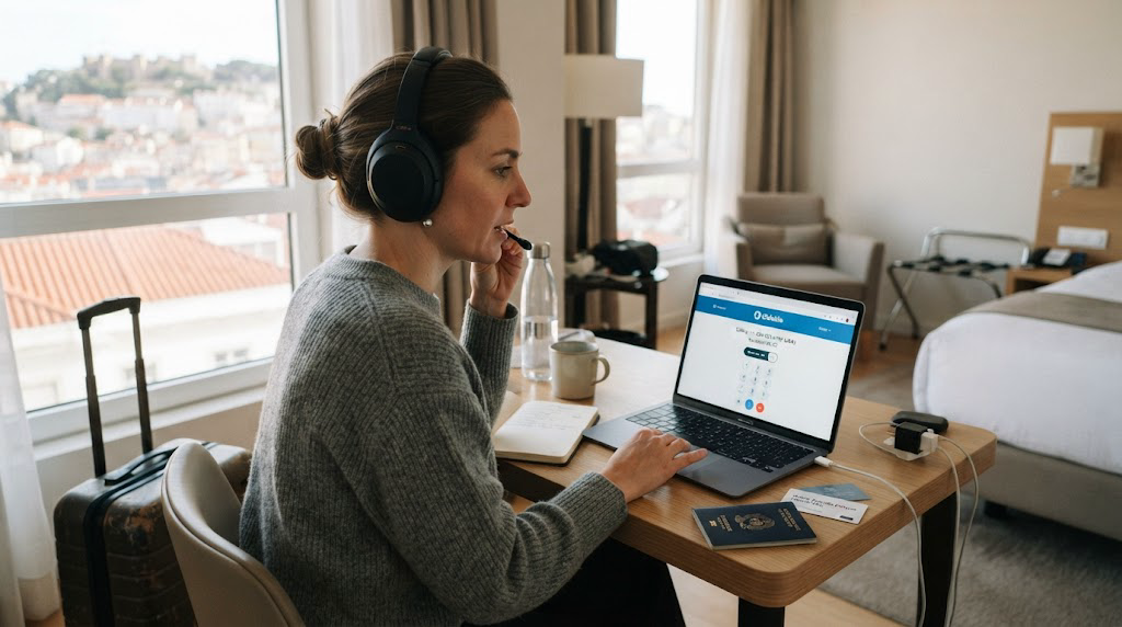 cheap international calls to landlines with Dialable.world on hotel Wi-Fi for digital nomads