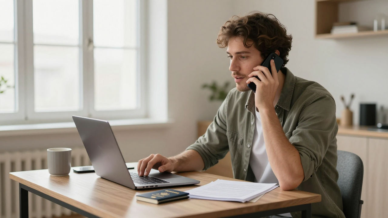 Renewing a US Passport or Driver's License Abroad: How Expats Call DMV and Passport Agencies Without a Local SIM